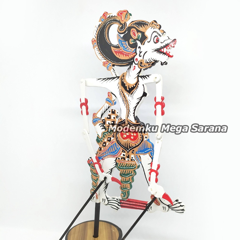 Miniatur Wayang Klitik Wayang Kayu Klithik Anoman Hanoman Kethek Putih T25