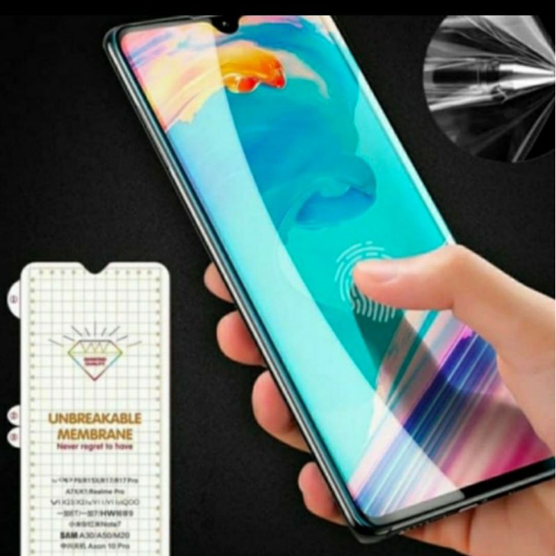 Realme 6 6 Pro anti gores hydrogel clear screen protector