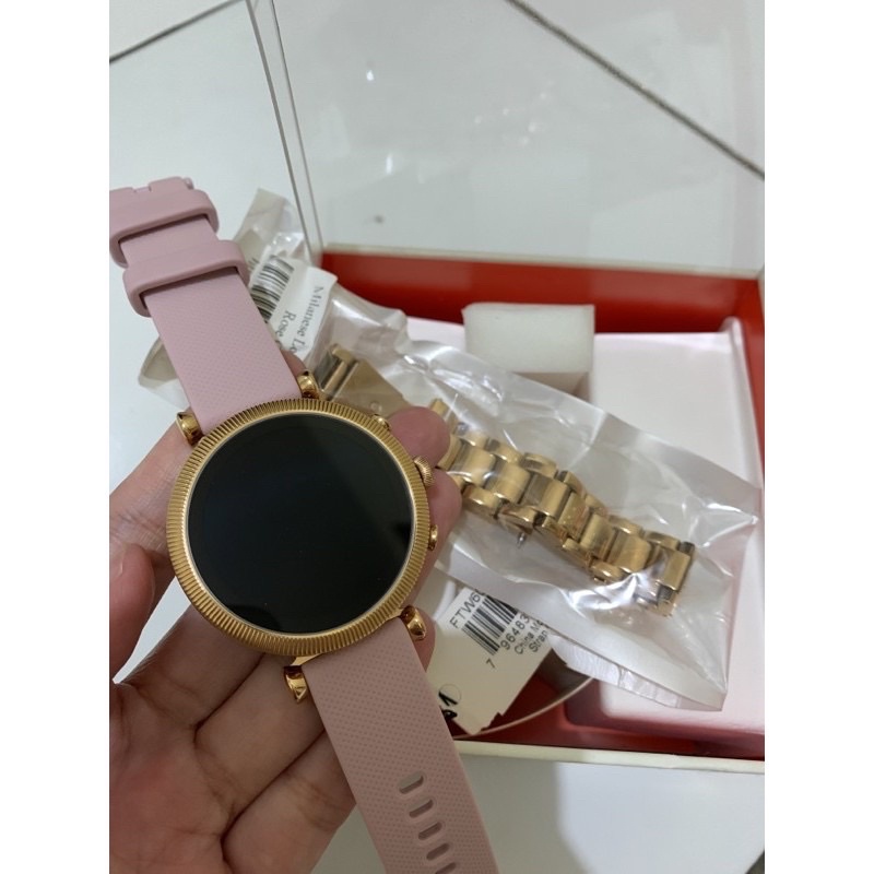 Preloved Fossil gen 4 sloan HR FTW 6040 Rosegold