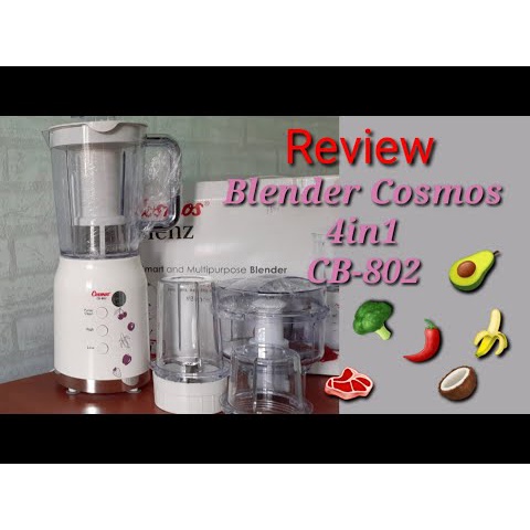 BLENDER COSMOS CB-802 / CB802 / CB 802 BELENDER COSMOS 1,5L 4 in 1