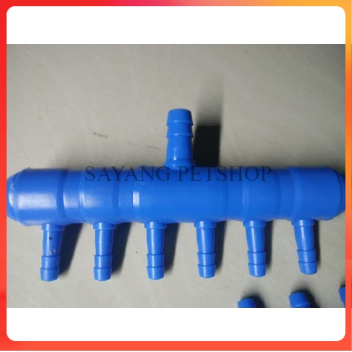 Keran/Kran Aerator 6 Cabang Aquarium Aquascape Hidroponik