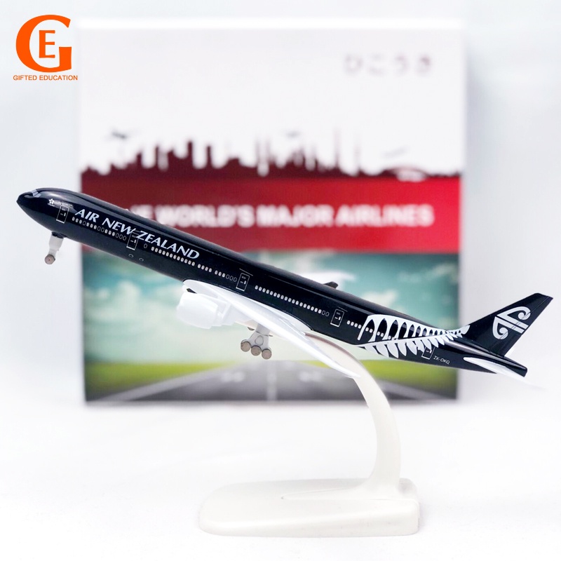 Zealand Boeing 777 Model Pesawat Terbang Die-cast B777 20CM Dengan Landing Gear