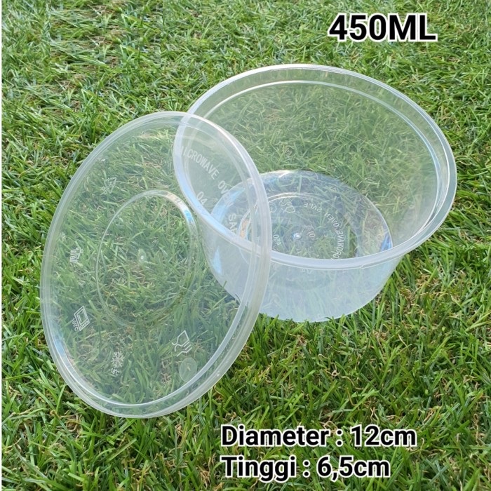 MANGKOK PLASTIK THINWALL (25 PCS) / CUP BOWL THINWALL FOOD GRADE / FOOD CONTAINER / THINWALL BOWL