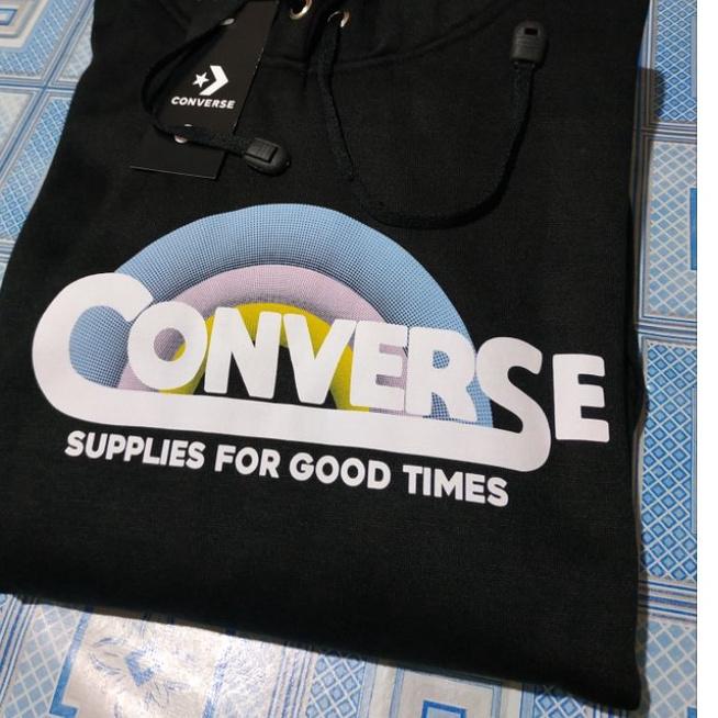 (NEW STOCK) Hoodie Converse Classic Script | Jumper Converse