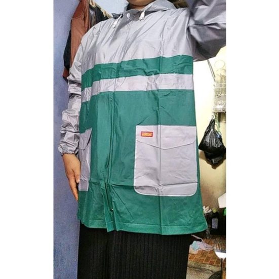 Jas Hujan Pria Mantel Hujan Wanita Setelan Celana Dewasa