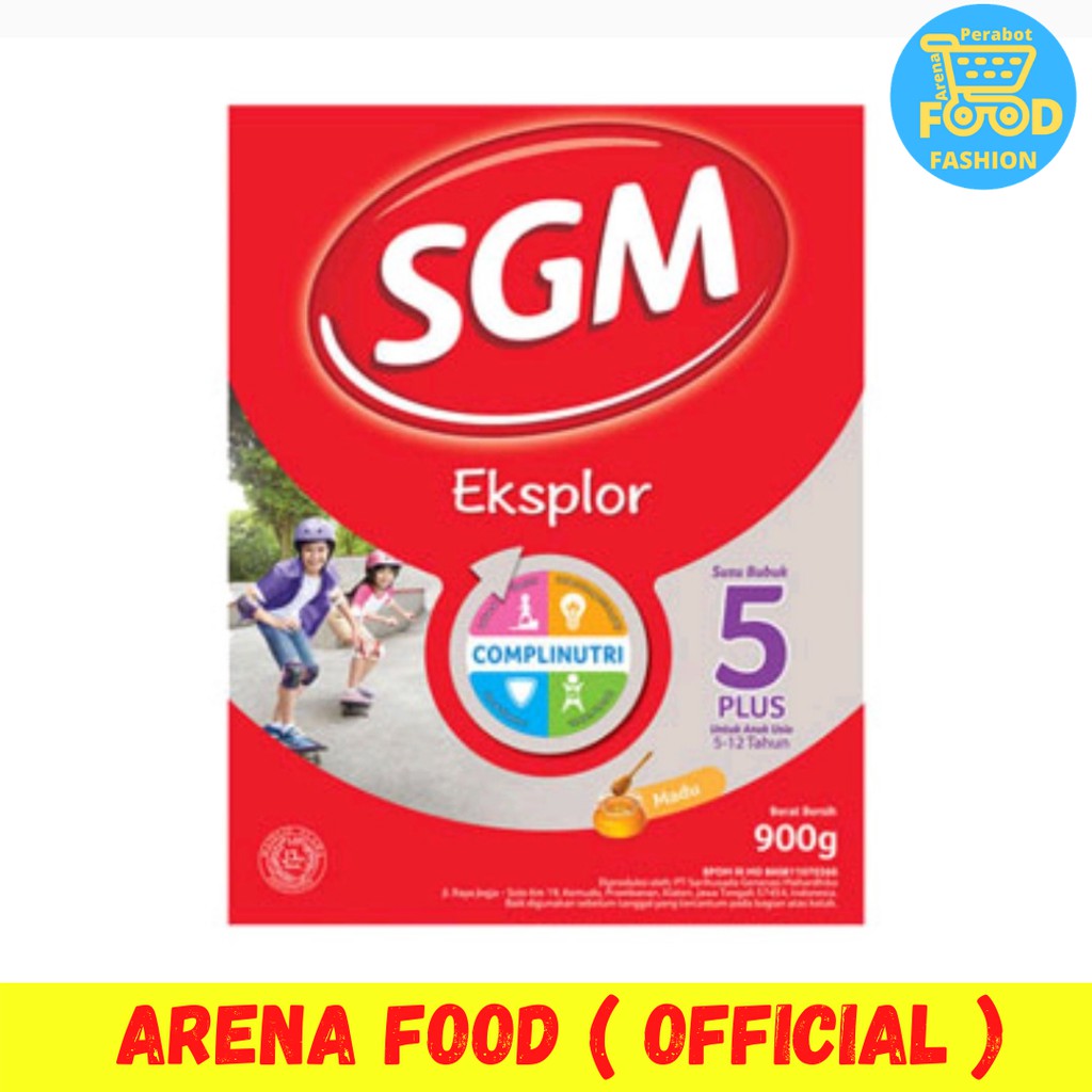 

[✓COD] SGM EKSPLOR 5+ MADU BOX 900GR | SUSU SGM EKSPLOR 5+ ~SGM