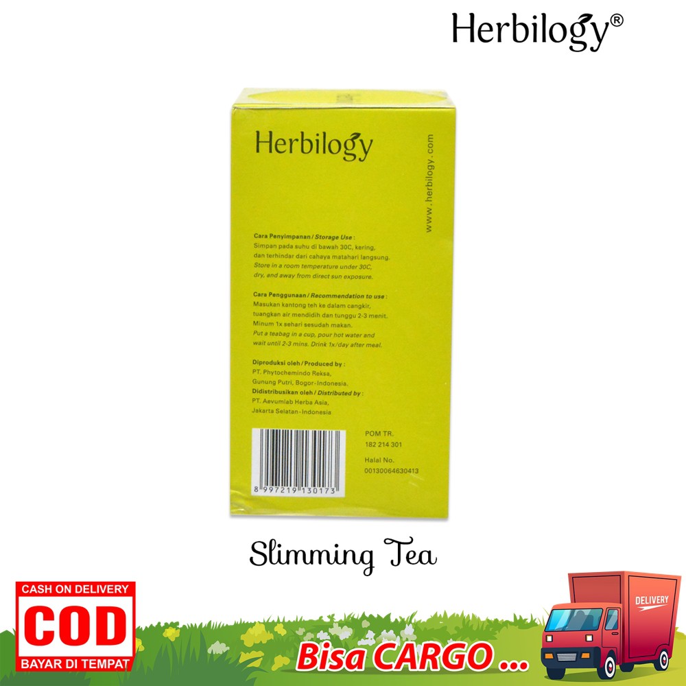 Herbilogy Slimming Tea (isi 20)