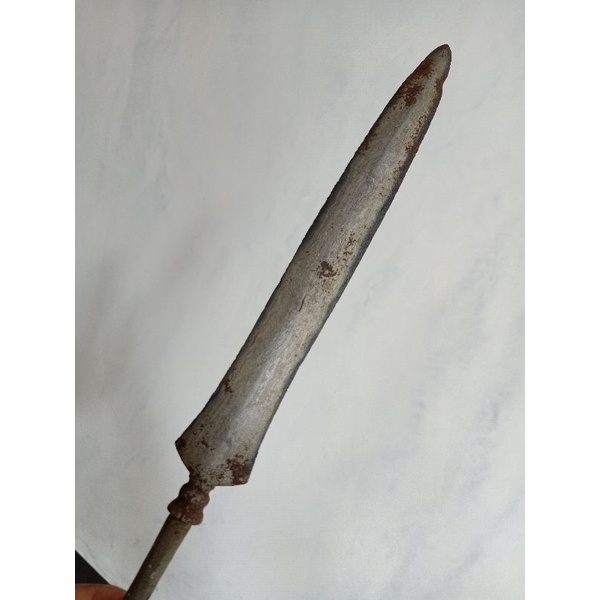 Tombak Biring Sepuh Full Pamor