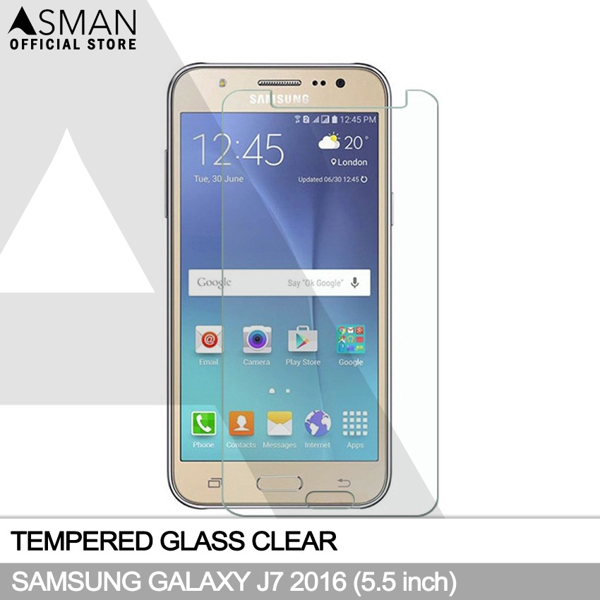 Tempered Glass Samsung Galaxy J7 (2016) / J710 (5.5&quot;) | Anti Gores Pelindung Layar Kaca - Bening