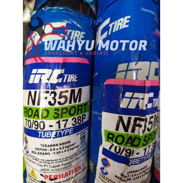 Ban Luar IRC NF35M 70/90-17 38P Ring 17