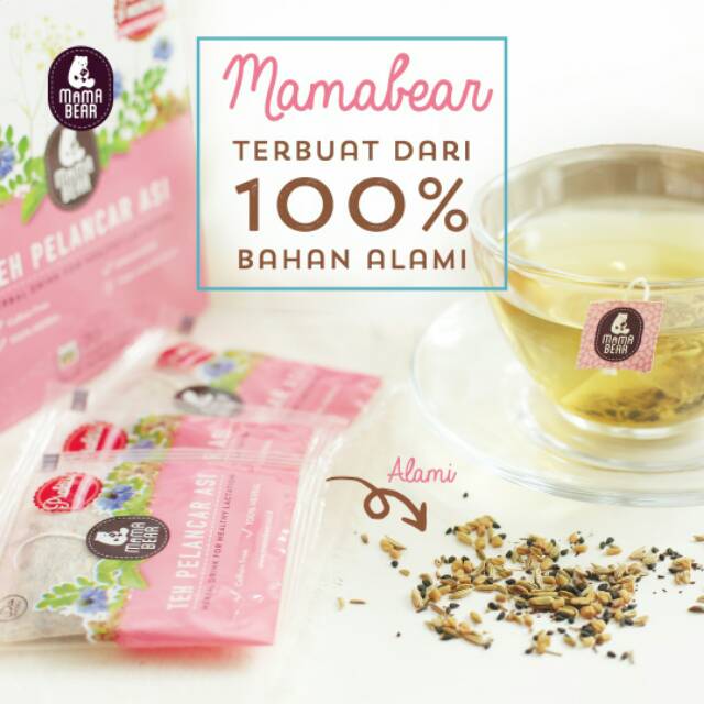 Mama Bear Teh Pelancar Mirip Asi Booster Tea