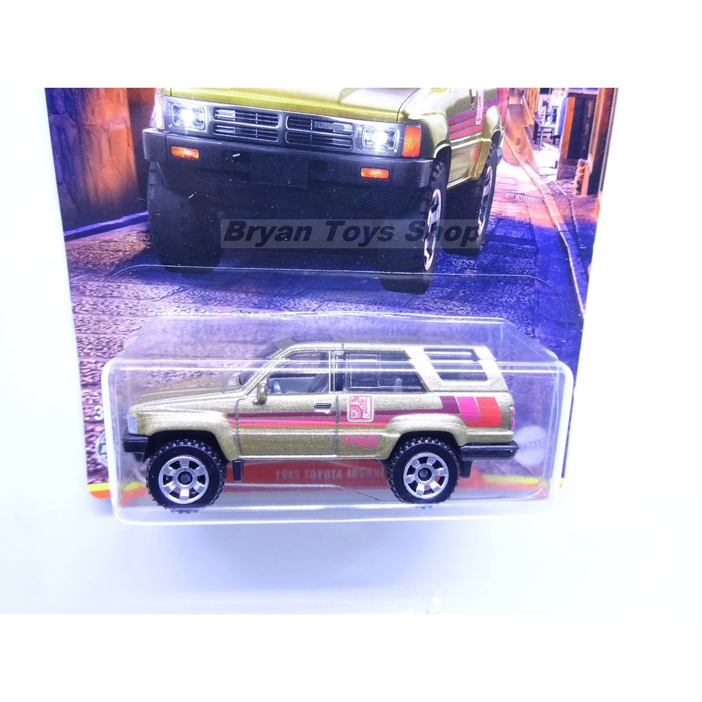 Matchbox Japan Origins 1985 Toyota 4Runner Gold