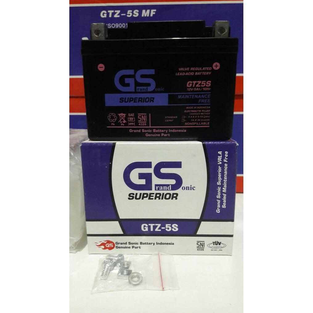 Sale  Aki Motor Honda Vario 110 Gtz5S Gs Aki Kering