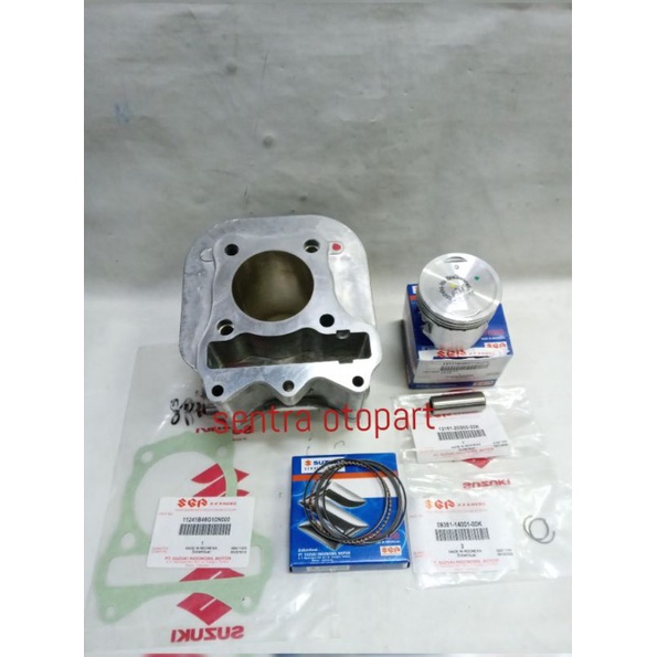 Blok seher silinder block spin skywave skydrive hayate set paket original sgp