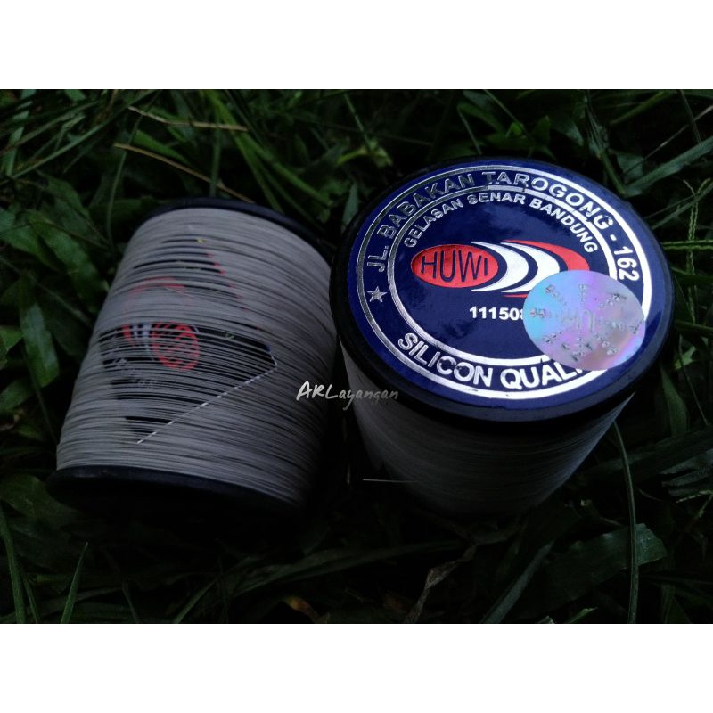 Gelasan Huwi Label Biru Gold/Merah