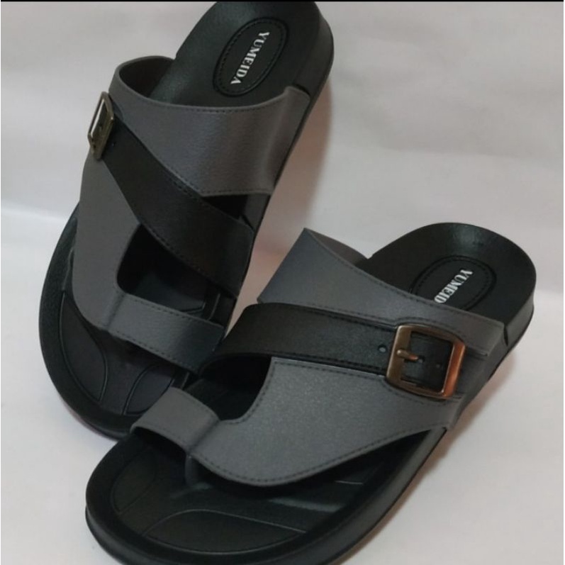 Sandal Pria Jepit Jempol S38-43 Yumeida Gesper Sendal Pria