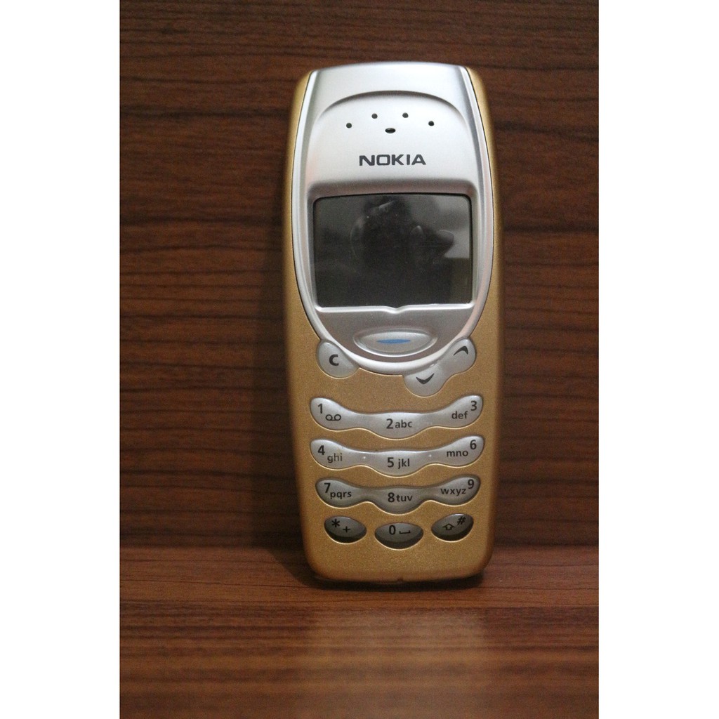 PROMO Murah Casing Case Kesing HP Handphone Nokia 3315 Gold Baru Plus Keypad Seperti 3310 5310