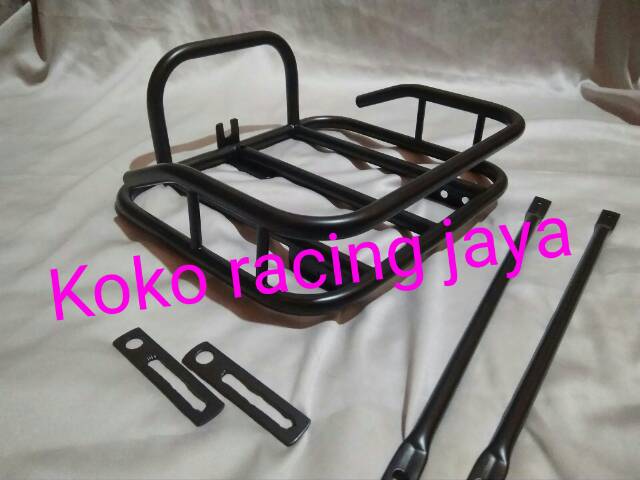 Pannier rak sepeda Front rak depan sepeda.  Pannier rak depan sepeda.  Keranjang sepeda