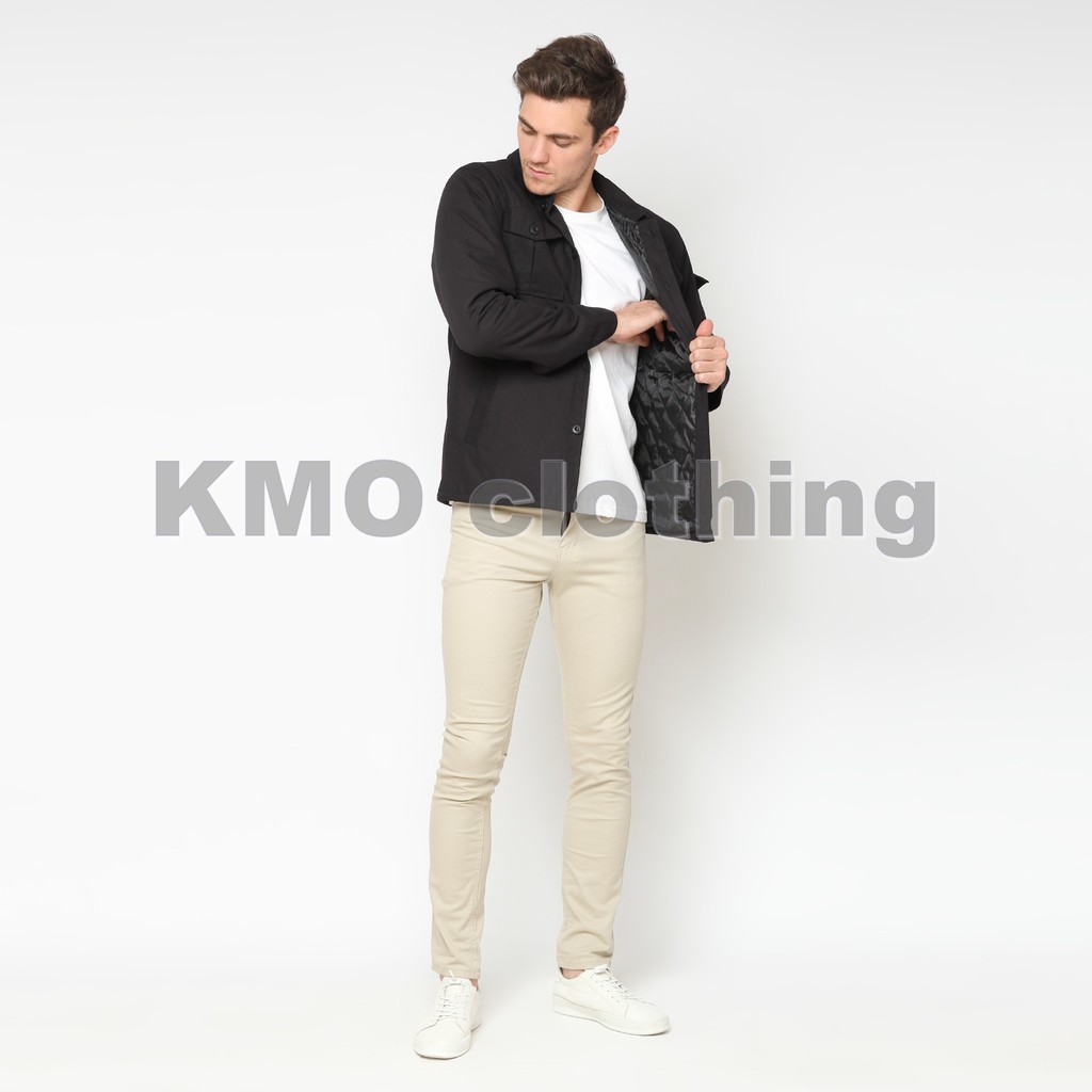 KMO JAKET SEMI PARKA / KEMEJA SEMI PARKA / JAKET 2IN1 BISA DI JADIKAN KEMEJA