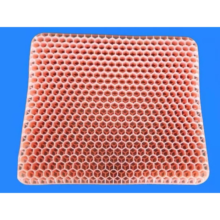 ALAS DUDUK SILICONE GEL WARNA UKURAN 40x34x4 Cm - Merah Muda