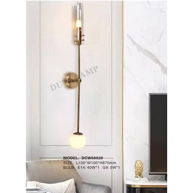 Jual Lampu Dinding Minimalis Modern Dekorasi Ruang TV 60020 | Shopee