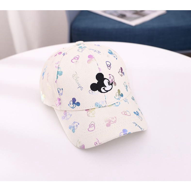 Topi Anak Baseball Motif Mickey Mouse Laki Laki Perempuan Unisex Impor-5