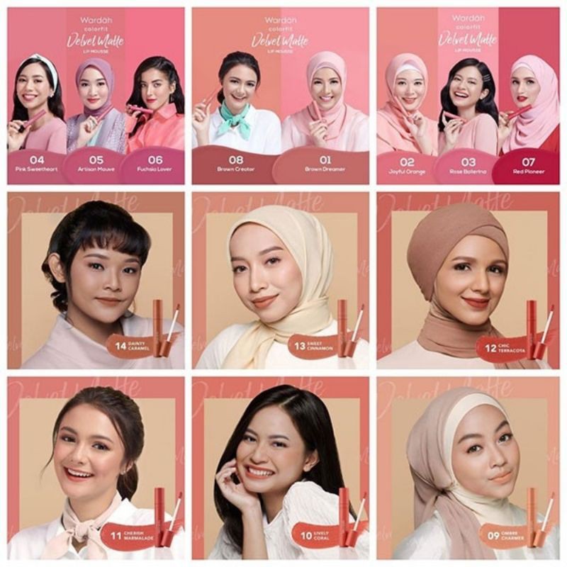 Lipstik Wardah Velvet Matte