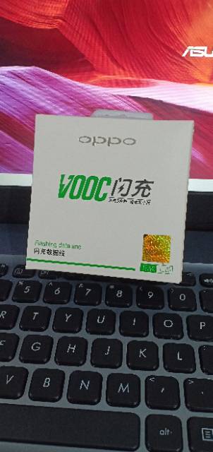 Kabel data oppo tipe c original 100%.Vooc fastcharging