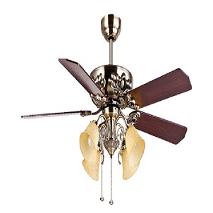 MT.EDMA 52in PREMIERE Ceiling Fan Dekoratif (Walnut) + Lampu Hias