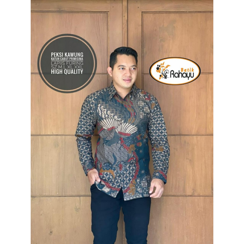 PEKSI KAWUNG RAHAYU KEMEJA BAJU BATIK PRIA SOLO LENGAN PANJANG FULL FURING KATUN HALUS PREMIUM WULU GADING WEDANTAPINUSPEN VIJAY 2 SEMAR WASPADA CORONA PUSPO GAGAH UWER MERAK SIDOMUKTI SOGAN PROBOSETO HIJAU PARANG CENDONO KAWUNG ROGO WARDHANA PANDU AJI