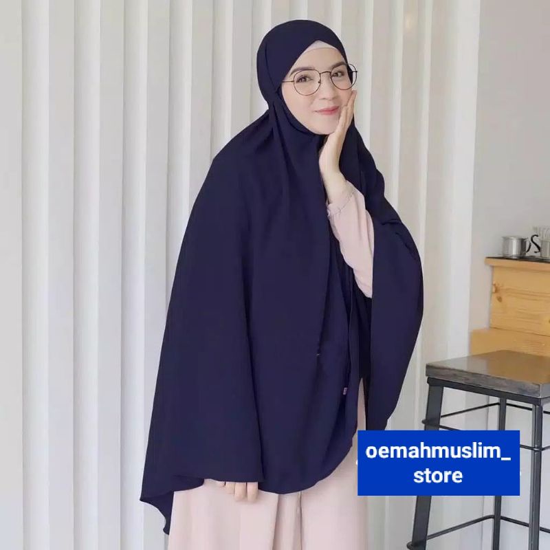 YELEA KHIMAR JUMBO NON PET XXL TALI WOLFIS || KHIMAR JUMBO XXL TALI WOLFIS