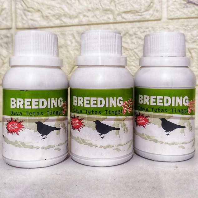 Breeding Vit Goc vitamin ternak burung daya tetas tinggi untuk burung love bird kenari perkutut park