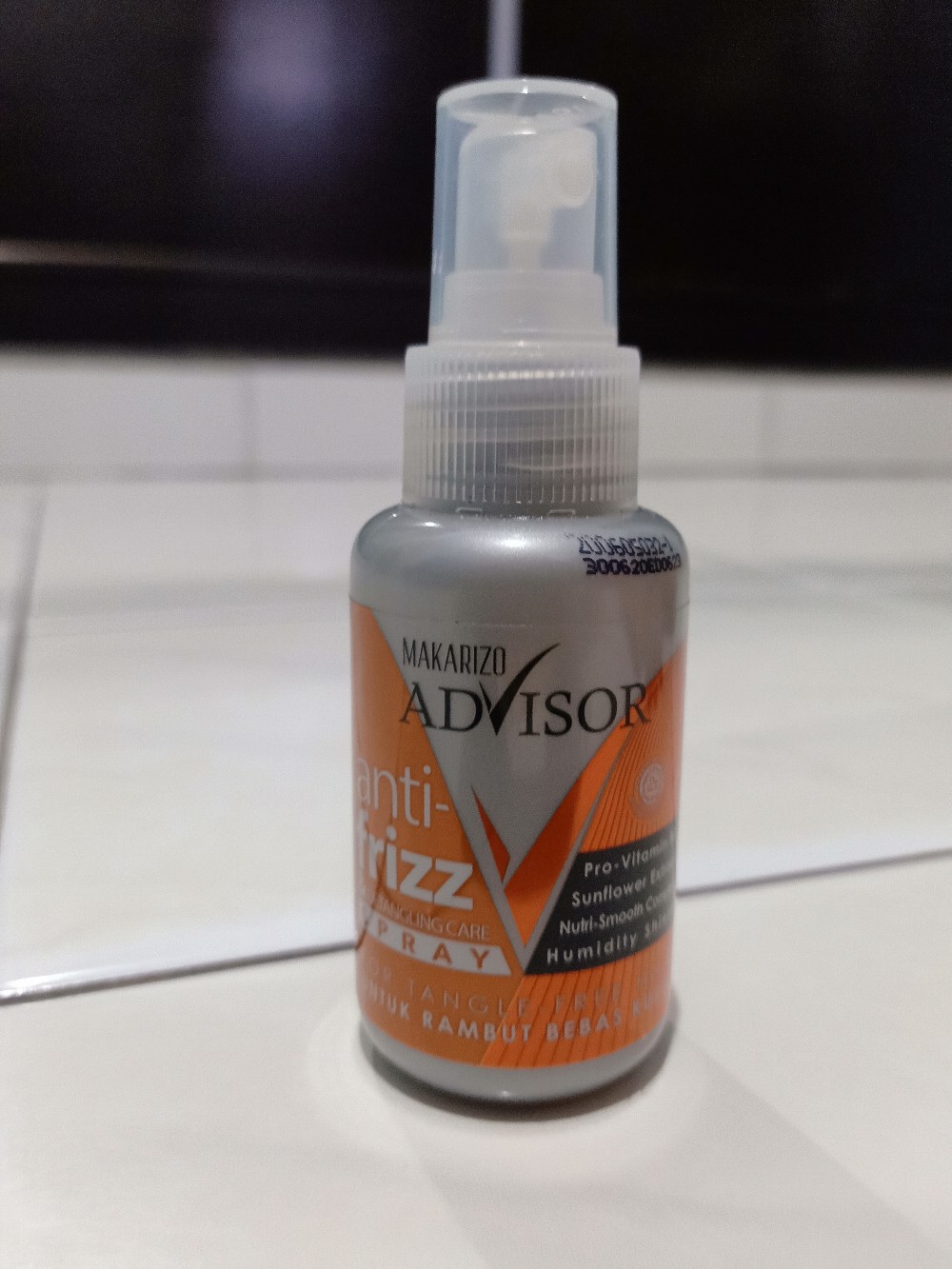  MAKARIZO  Advisor Anti Frizz 70ml KECIL Vitamin  Rambut  