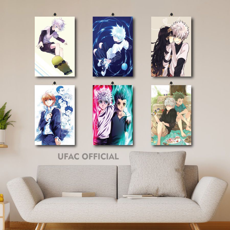 Jual 21-35 DEKORASI DINDING ANIME KILLUA HUNTER X HUNTER 20X30 WYIK1
