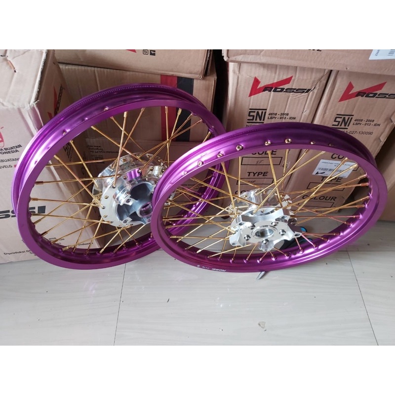 velg mx King ring v Rossi warna ungu