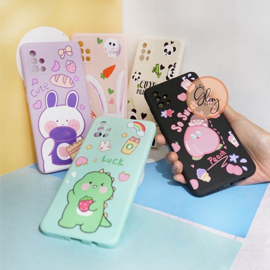 [UV07] Softcase Macaron Motif For Vivo Y16 Terbaru | Softcase Hp Vivo Y16 2022 | Casing Hp Vivo Y16 