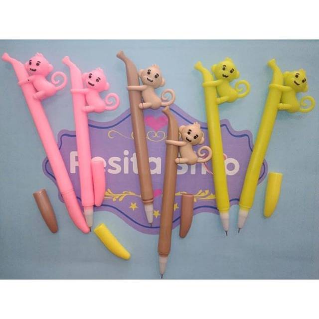 

Pulpen Lucu Karakter Monkey / Monyet