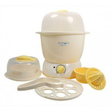 Crown Steril Multifungsi|Crown Steril 6Botol|Steril Botol Susu|Crown Steril Botol Susu|Crown Electri