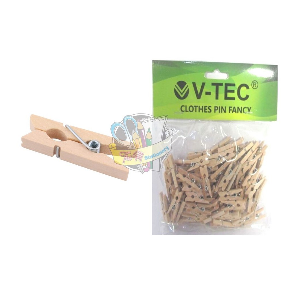 

CLOTHES PIN/PENJEPIT KAYU FANCY V-TEC 25100NTR