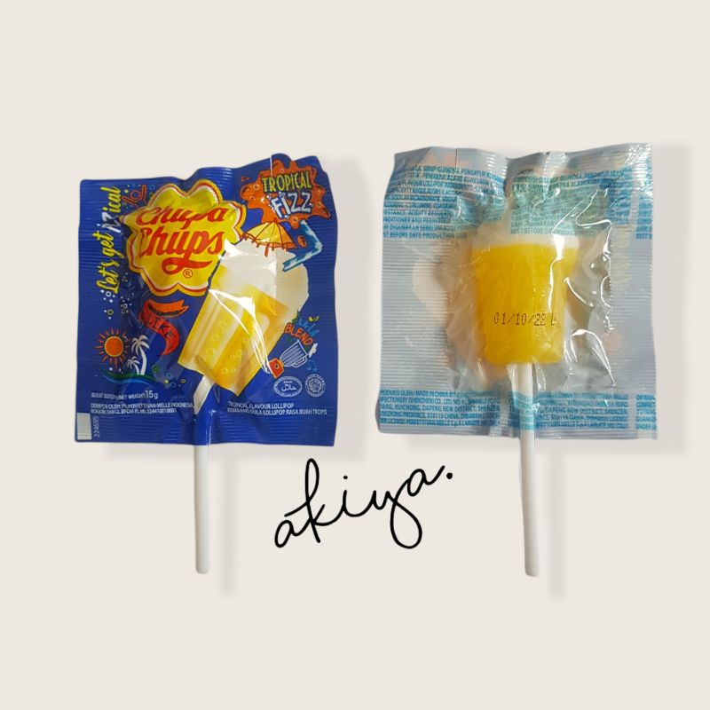 

Permen Chupa Chups Tropical Fizz 15gr