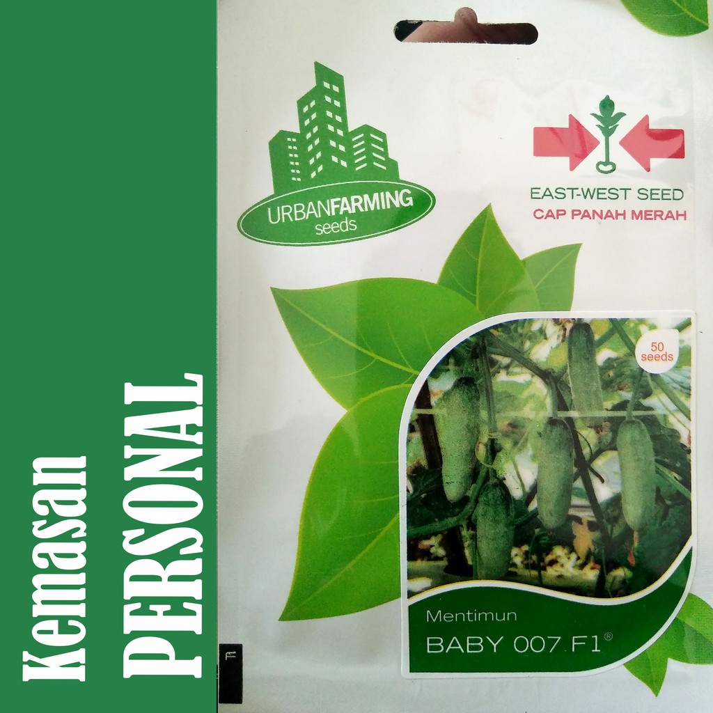 Benih Bibit Mentimun Baby 007 F1 - Personal Pouch
