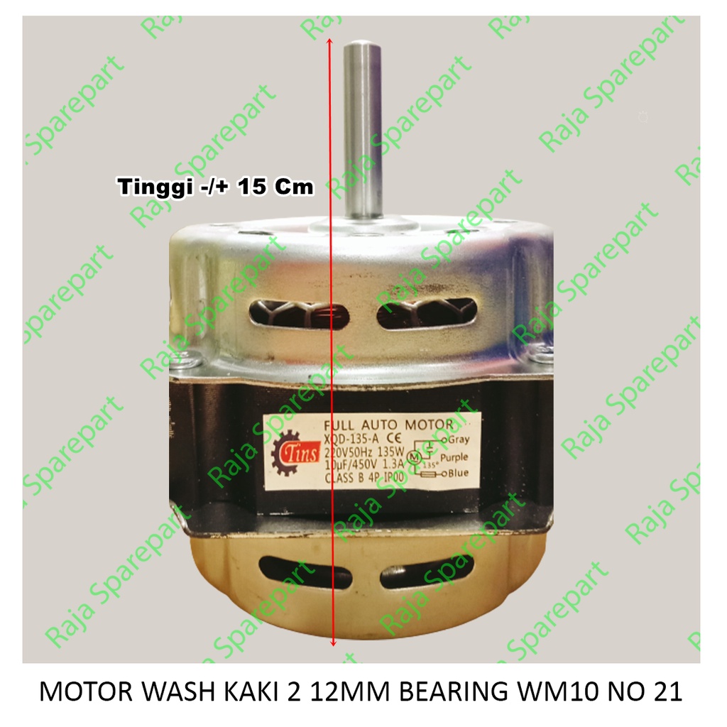 MOTOR WASH KAKI 2 12MM BEARING WM10 NO21