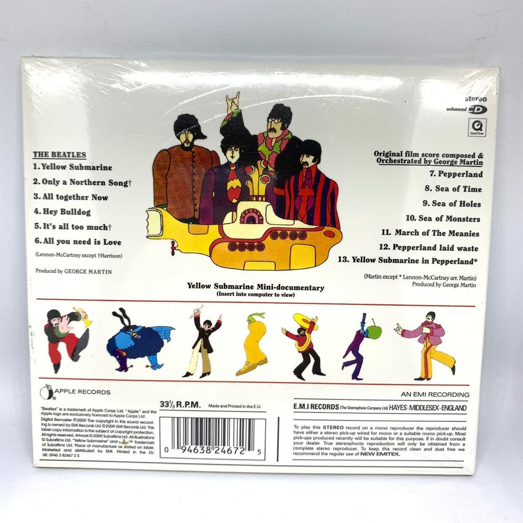 CD The Beatles Yellow Submarine Original Album