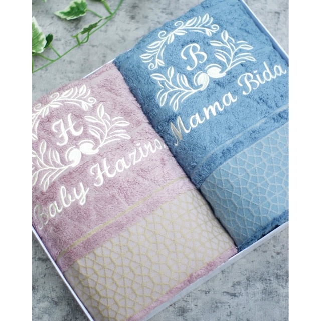 Handuk Bordir Terry Palmer, handuk bordir, handuk terry palmer