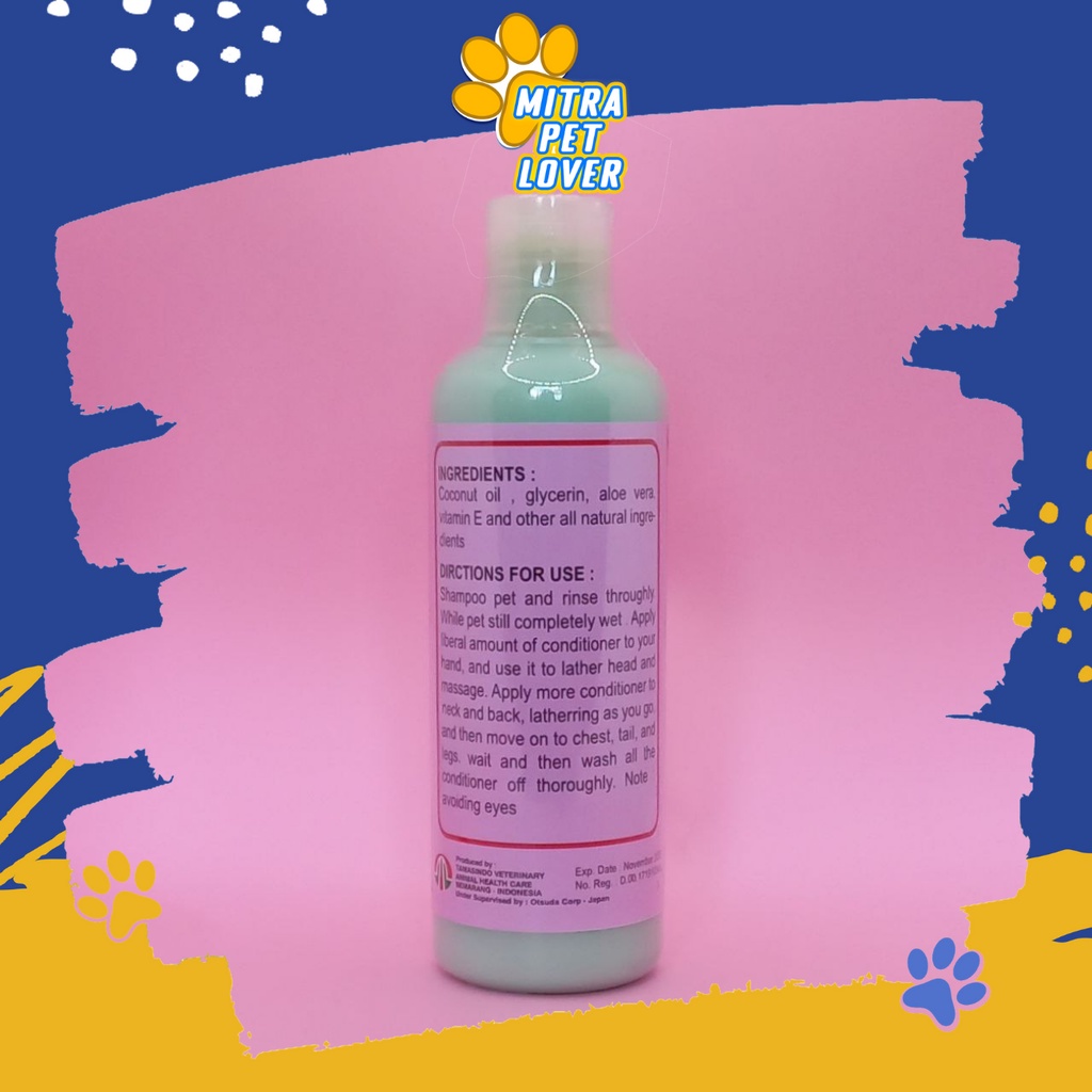 CONDITIONER SHAMPO KUCING - I LOVE CAT 250 ML ORIGINAL - KONDISIONER CAT KITTEN MELEMBUTKAN BULU WANGI SEHAT MENGUATKAN AKAR PET ANTI LEPEK -ANIMAL HEALTHCARE AND VETERINARY TAMASINDO OBAT KESEHATAN , VITAMIN TERNAK HEWAN BINATANG PELIHARAAN MITRAPETLOVER