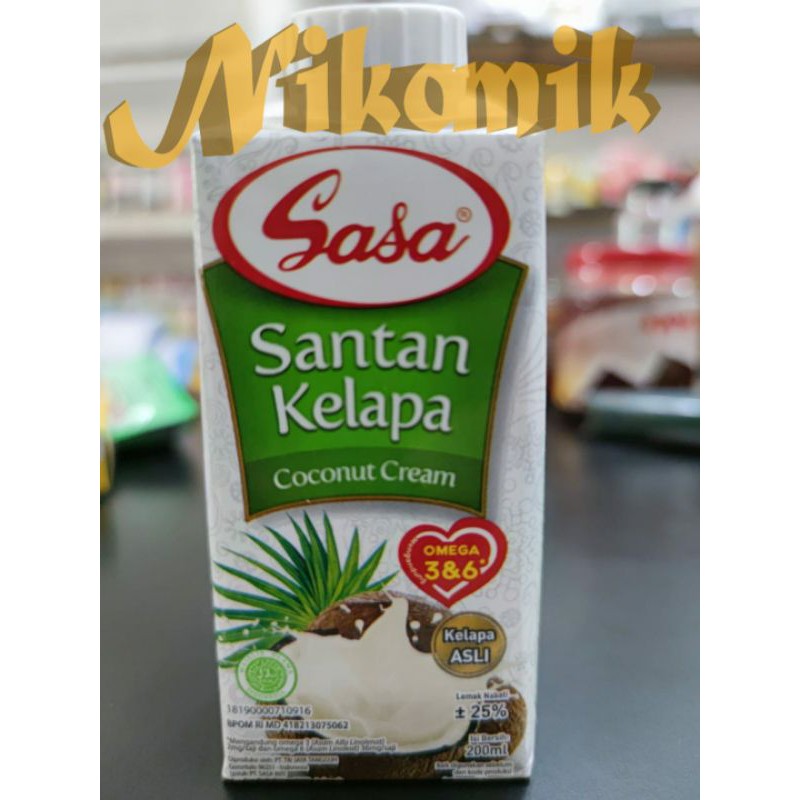 

Sasa Santan kelapa 200ml