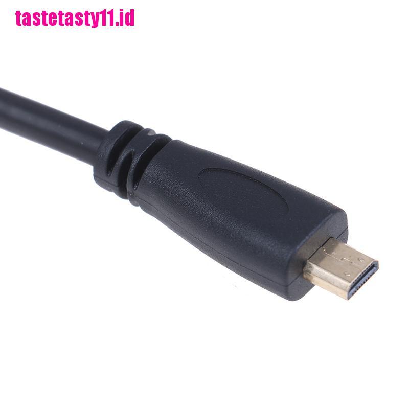 Kabel adapter Konektor Micro hdmi male Ke hdmi female Untuk hdtv