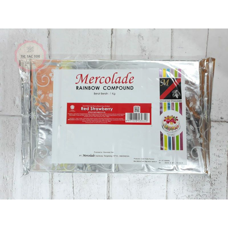 

Mercolade Rainbow Red Strawbery 1kg