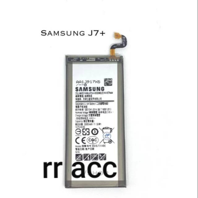 batre baterai battery samsung j7 plus original