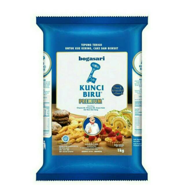 

Terigu Bogasari kunci Biru